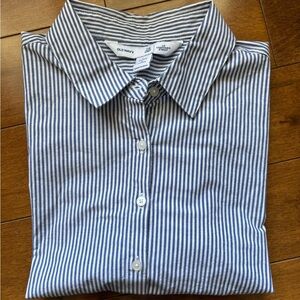 OLD NAVY Blue Striped Shirt